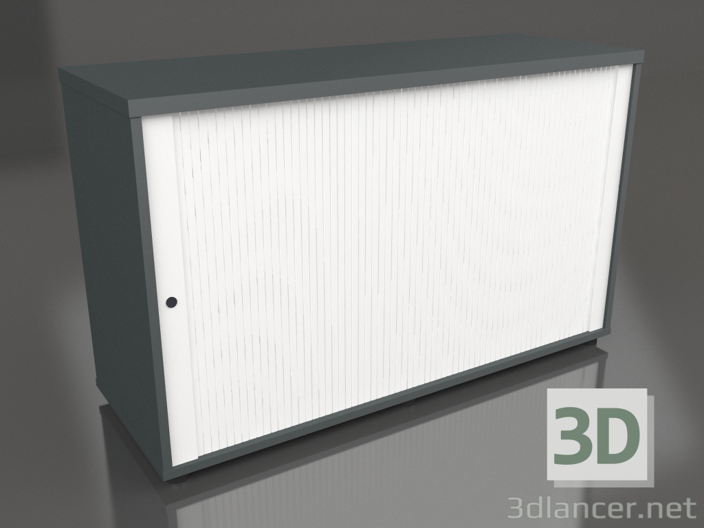 Modelo 3d Tambour gabinete Standard A2L06 (1200x432x740) - preview