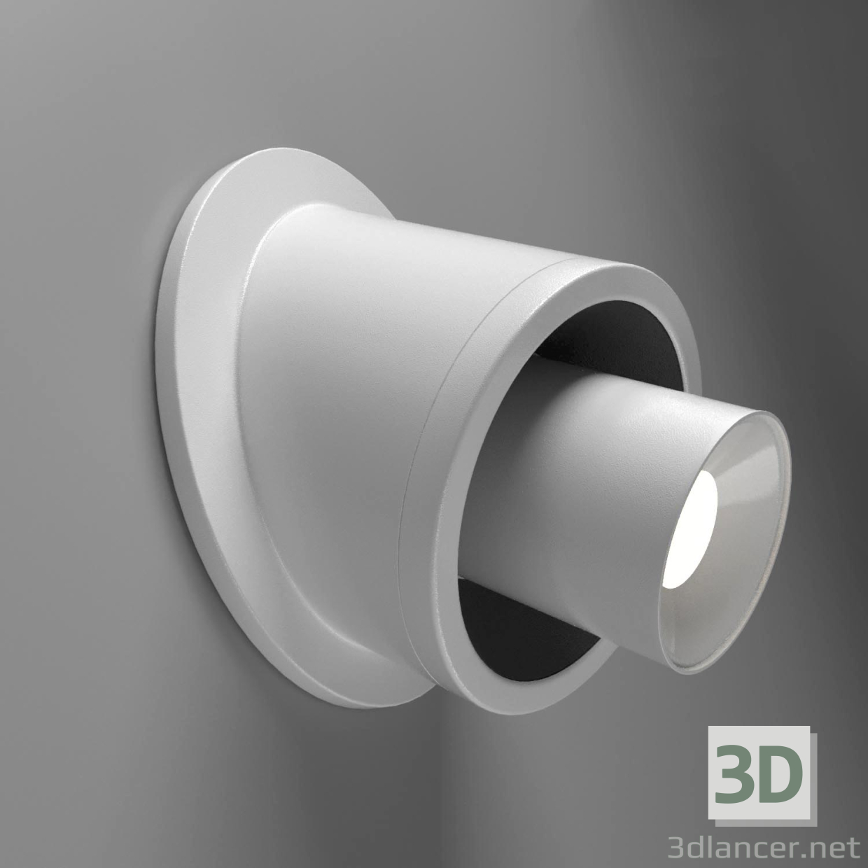 3d model Lámpara de pared - vista previa