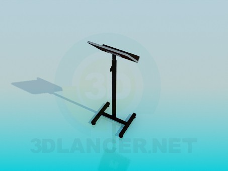 Modelo 3d Pedestal para o discurso - preview