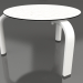 modèle 3D Table d'appoint (Blanc) - preview