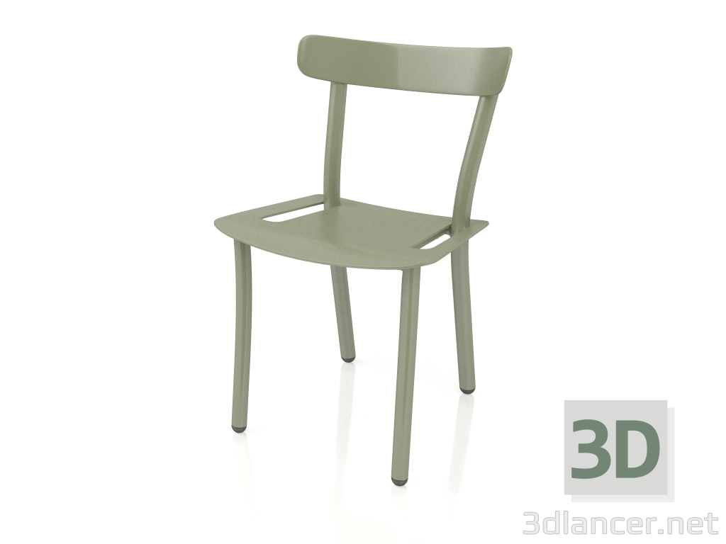 3D modeli Bahçe sandalyesi Cuma (Yeşil) - önizleme