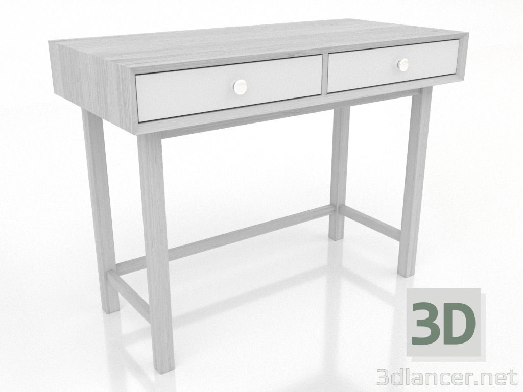 3d model Escritorio 3 1000 X 500 mm (blanco RAL 9010) - vista previa 3d model Escritorio 3 1000 X 500 mm (blanco RAL 9010) - vista previa