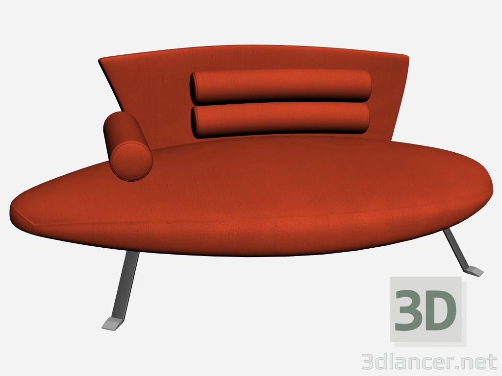 3D Modell Sofa-Club - Vorschau