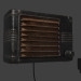 3d model Radio antigua - vista previa