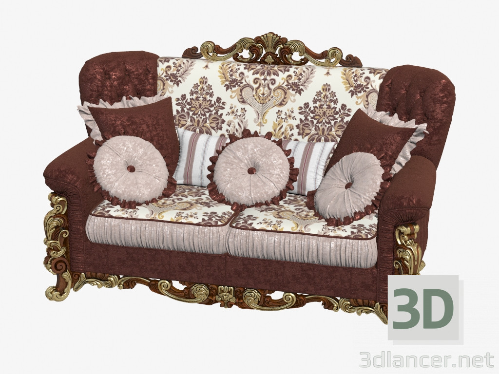 3D Modell Sofa 182 - Vorschau