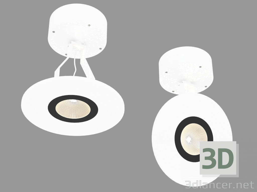 3d model Overhead Led Downlight (DL18411 11WW-White) - preview