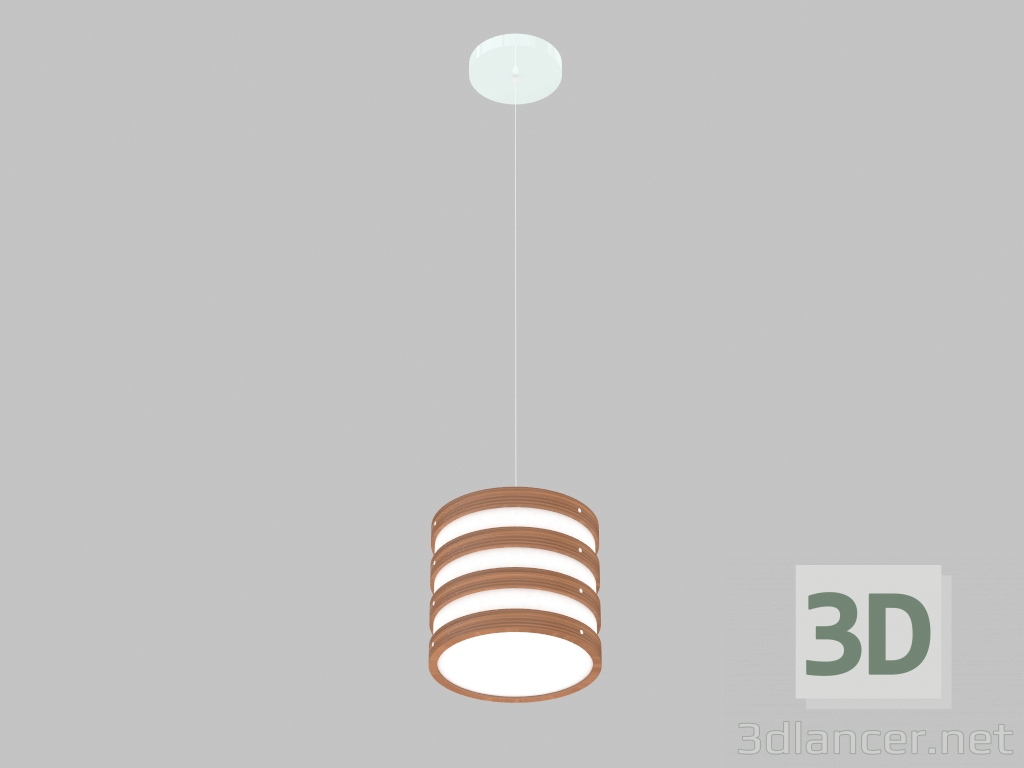 modello 3D Rotolo Lampadario (1073-1P) - anteprima