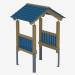 3d model Children's play house (K5002) - preview