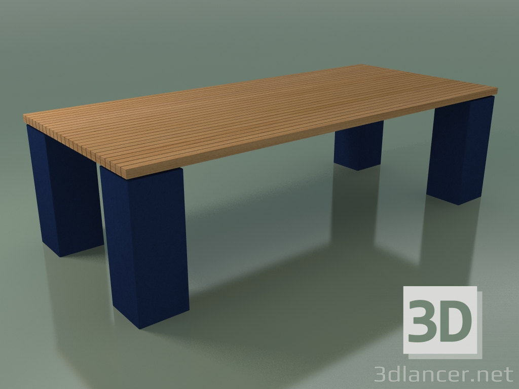 Modelo 3d Mesa de exterior InOut (33, Blue Ceramic) - preview