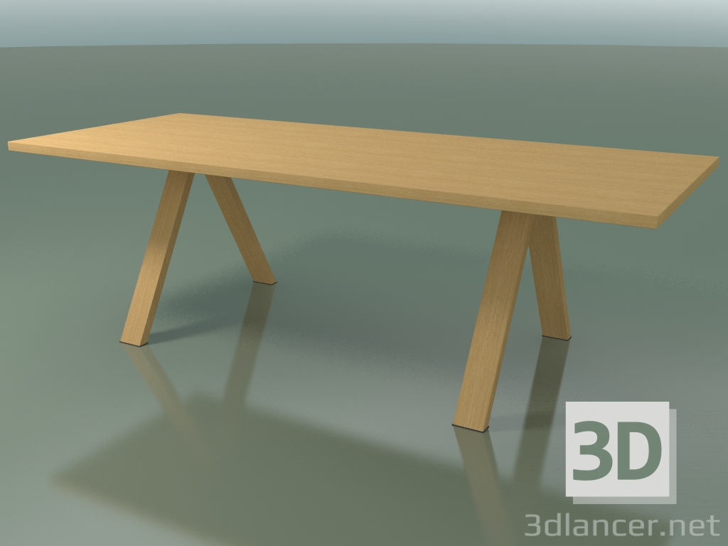 3d модель Стіл зі стандартною стільницею 5029 (H 74 - 240 x 98 cm, natural oak, composition 1) – превью