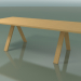 3d model Table with standard worktop 5029 (H 74 - 240 x 98 cm, natural oak, composition 1) - preview