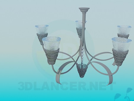 3d model Chandelier - preview