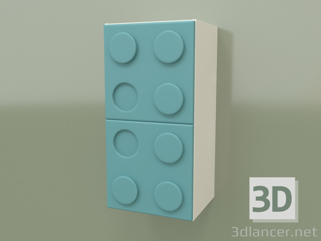 Modelo 3d Prateleira vertical montada na parede (Mussone) - preview