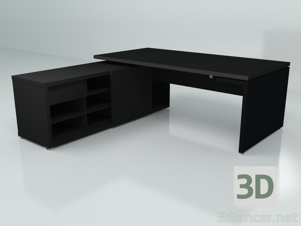 Modelo 3d Mesa de trabalho Mito Fenix MITF1L (2278x2080) - preview