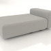 modello 3D Chaise longue-letto 98 - anteprima