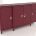 3d model Chest of drawers (RAL 3032, option 1) - preview