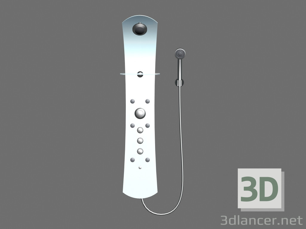 Modelo 3d Painel de hidromassagem Nautilus - preview