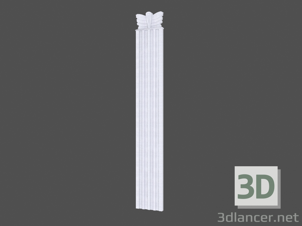 3d model Pilaster (P79M) - preview