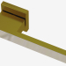 3d model Diamond door handle (Bronze chrome bronze) - preview