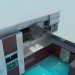 Modelo 3d Cozinha - preview