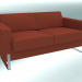 3D Modell Doppelsofa (20V) - Vorschau