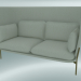 3d model Sofa Sofa (LN6, 90x180 H 115cm, Bronzed legs, Sunniva 2 811) - preview