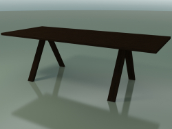 Tisch mit Standardarbeitsplatte 5029 (H 74 - 240 x 98 cm, Wenge, Zusammensetzung 1)