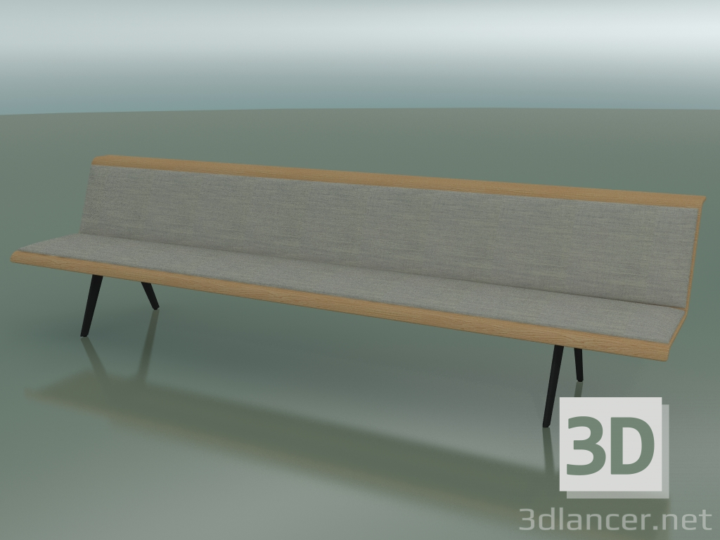 3d model Módulo central Esperando 4560 (L 300 cm, efecto Roble) - vista previa