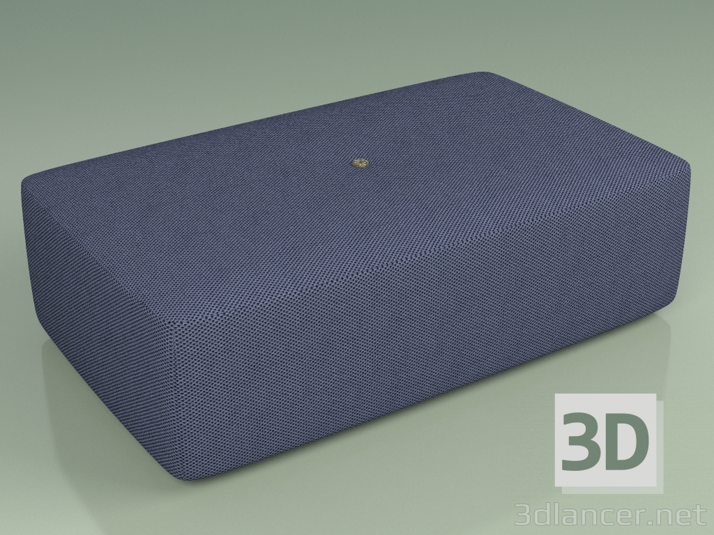 modello 3D Pouf 036 (3D Net Navy) - anteprima