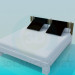 3D Modell Bett - Vorschau