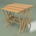 Modelo 3d Conjunto de mesa de centro de aninhamento - preview