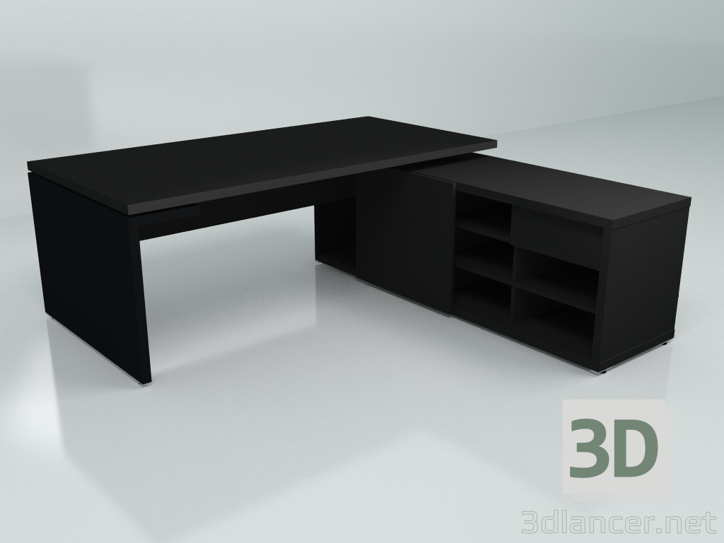 Modelo 3d Mesa de trabalho Mito Fenix MITF1P (2278x2080) - preview