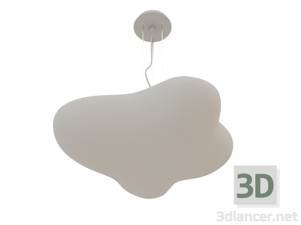 3d model Hanging lamp (1883) - preview