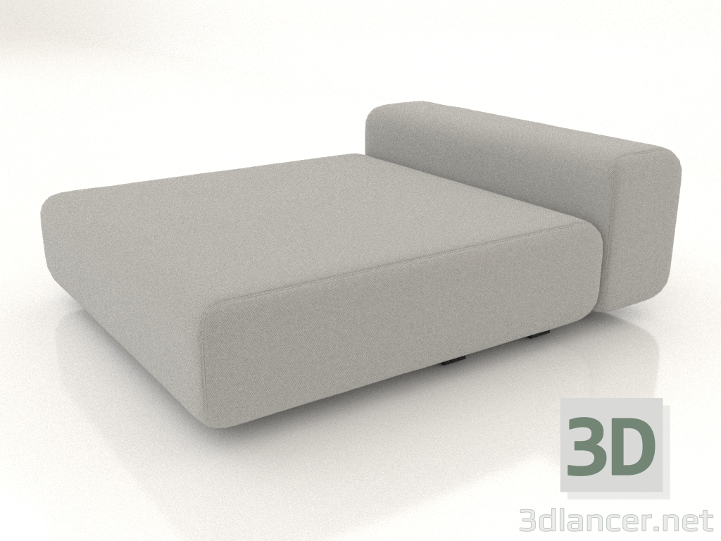 3d model Chaise longue-bed 130 - preview