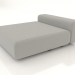 modello 3D Chaise longue letto 130 - anteprima