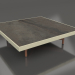 3d model Square coffee table (Gold, DEKTON Radium) - preview