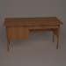 3d model Writing desk - preview