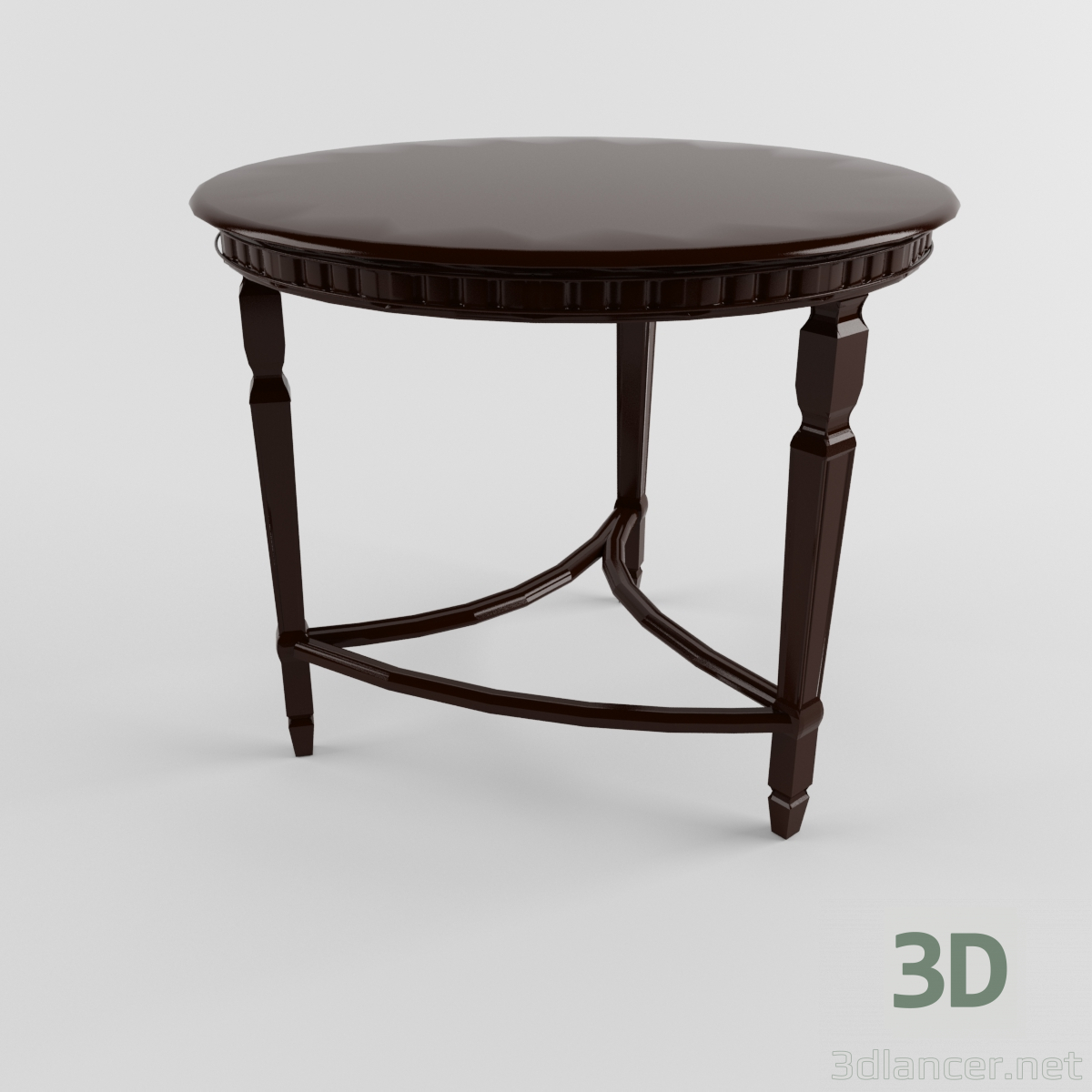 modèle 3D Table basse - preview