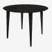 3d model Dining table round (gray stained ash D100) - preview