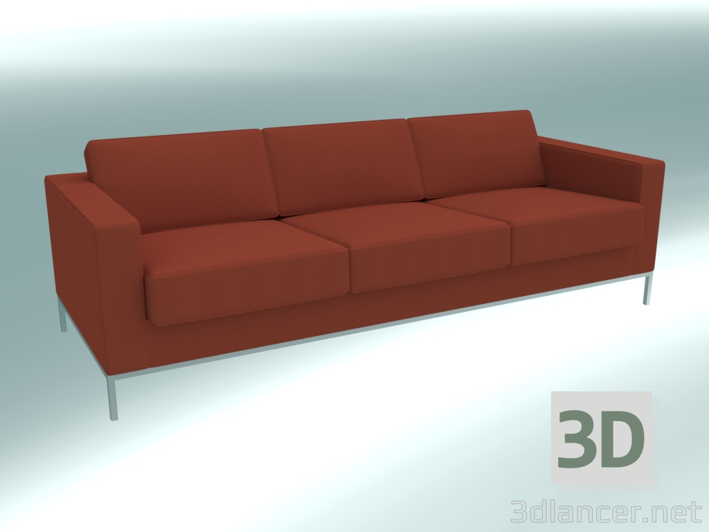 3d model Triple sofa (30H) - preview