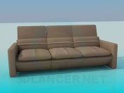 Sofa with cushions