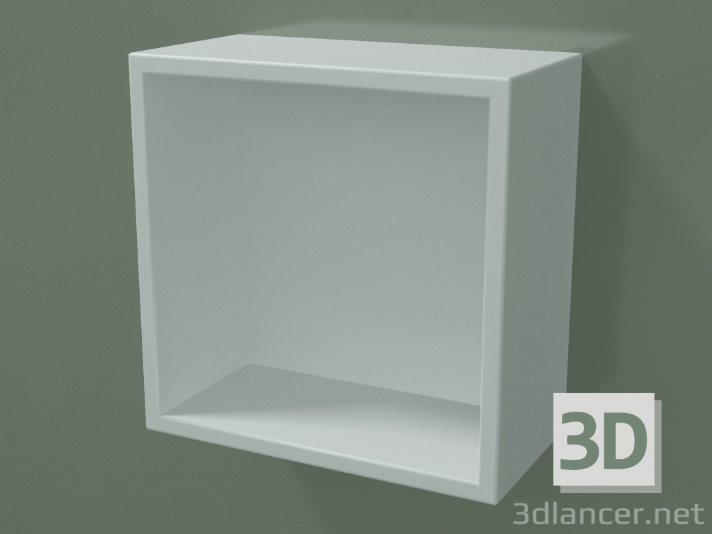 3d model Caja abierta (90U30001, Glacier White C01, L 24, P 12, H 24 cm) - vista previa