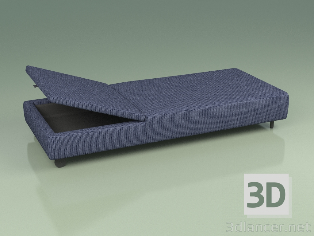 Modelo 3d Chaise longue 041 (3D Net Navy) - preview