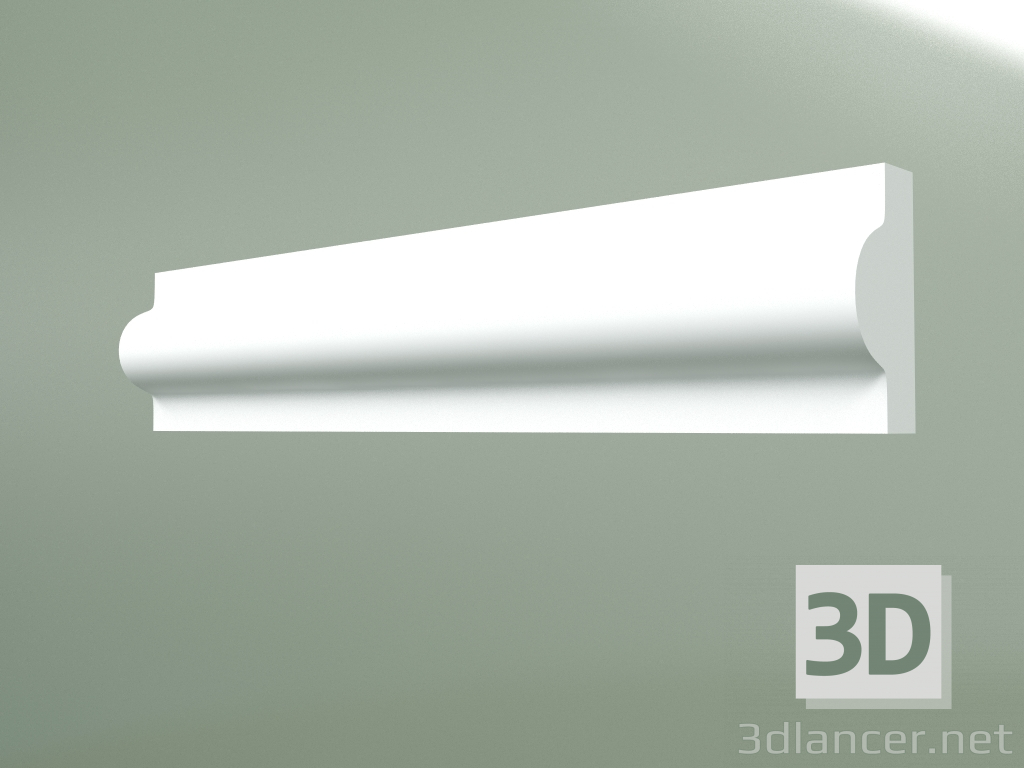 3d model Gypsum molding MT186 - preview