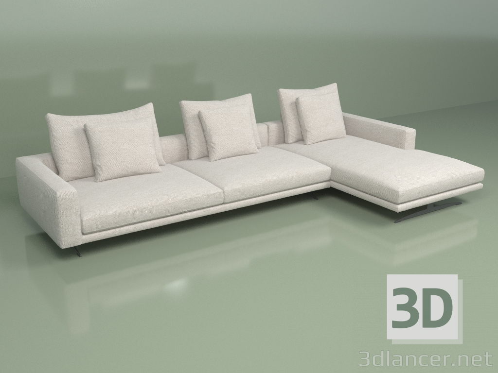 3D Modell Ecksofa Hermes - Vorschau