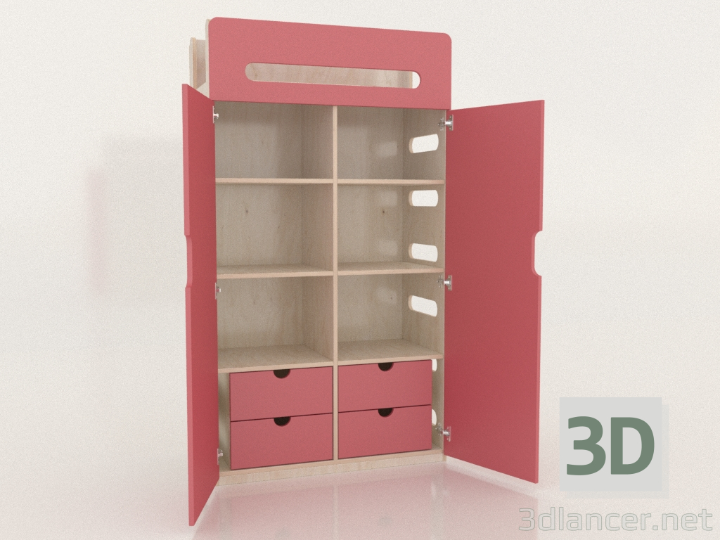 modèle 3D Armoire ouverte MOVE WF (WEMWF1) - preview