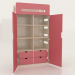 3D Modell Offener Kleiderschrank MOVE WF (WEMWF1) - Vorschau