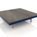 modèle 3D Table basse carrée (Bleu nuit, DEKTON Radium) - preview