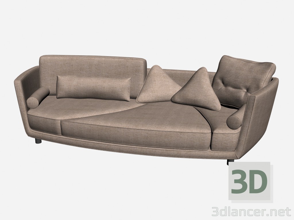 3D modeli Kanepe Deha 1 - önizleme