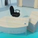 3d model Un conjunto de muebles de oficina - vista previa